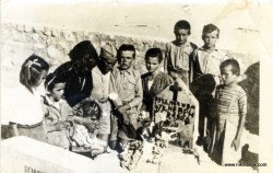 Porodica Ćuk u izbjeglištvu u Egiptu 1944 Godine